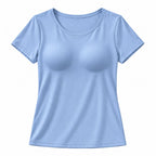 Built-In Bra Comfort T-Shirt