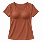Built-In Bra Comfort T-Shirt
