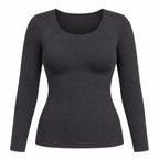Built-In Bra Long Sleeve Comfort T-Shirt