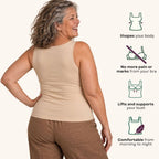 Built-In Bra Comfort Shaper Tank